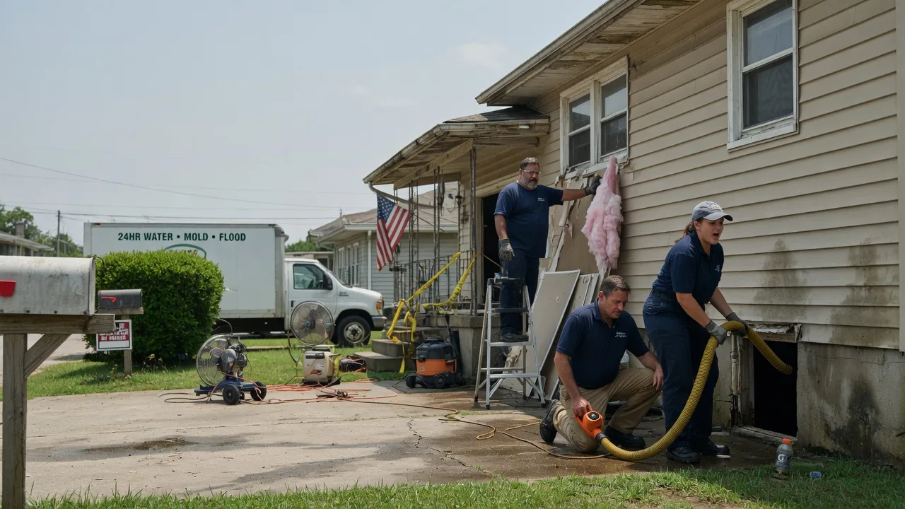 Water Damage Repair in Gravelly, AR near me